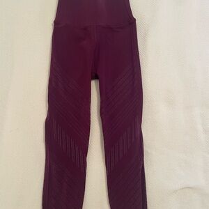 Fabletics Sculptknit Plum Leggings